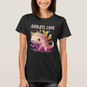 Axolotl Love Amphibian Mexican Walking Fish Axolot T-shirt (Voorkant)