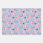 Axolotl Love Inpakpapier Vel (Voorkant)