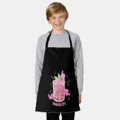 Axolotl Lover Snaxolotl Cute Axolotl Boba Tea Schort (Gedragen)