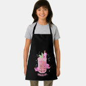 Axolotl Lover Snaxolotl Cute Axolotl Boba Tea Schort (Insitu)