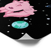 Axolotl Lovers Cute Animals Space Axolotl All Poster (Hoek)