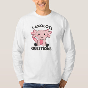 Axolotl Lovers Sweet Animals voor kinderen Roze T-shirt