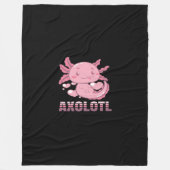 Axolotl Lsteek Terrarium | Cute Animal | Pet Lover Fleece Deken (Voorkant)