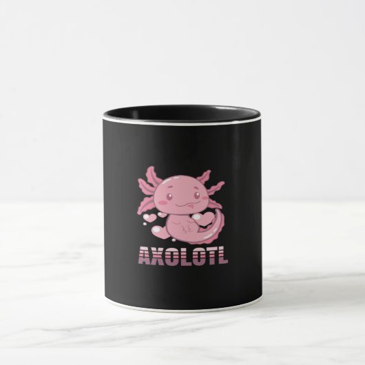 Axolotl Lsteek Terrarium | Cute Animal | Pet Lover Mok (Midden)