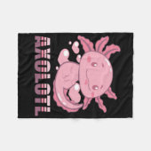 Axolotl Lsteek Terrarium | Kute Pet Lover Fleece Deken (Voorkant (Horizontaal))