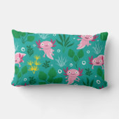 Axolotl Lumbar Pillow Kussen (Achterkant)