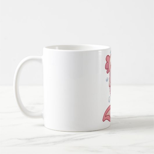 Axolotl Magic Koffiemok (Links)