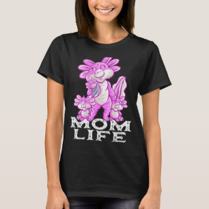 Axolotl mamma Life Mama mama Familie moeder D T-shirt