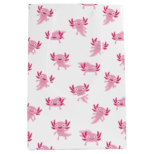 Axolotl Medium Cadeauzakje (Voorkant)