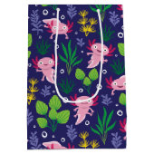 Axolotl Medium Cadeauzakje (Achterkant)