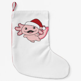Axolotl Merry Christmas Winter Axolotl Kleine Kerstsok
