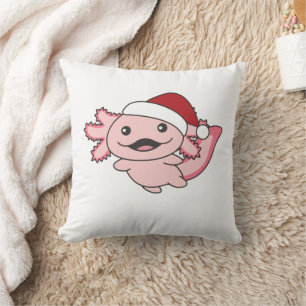 Axolotl Merry Christmas Winter Axolotl Kussen
