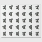 Axolotl Merry Winter Animals Axolotls Cadeaupapier (Vlak)