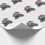 Axolotl Merry Winter Animals Axolotls Cadeaupapier (Hoek)