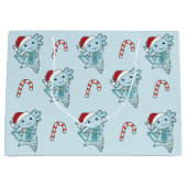 Axolotl Merry Winter Animals Axolotls Groot Cadeauzakje (Voorkant)