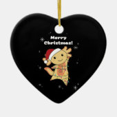 Axolotl Merry Winter Animals Axolotls Keramisch Ornament (Voorkant)