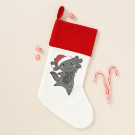 Axolotl Merry Winter Animals Axolotls Kerstsok
