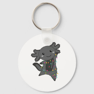 Axolotl Merry Winter Animals Axolotls Sleutelhanger