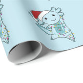Axolotl Merry Winter Animals Cadeaupapier (Rol Hoek)