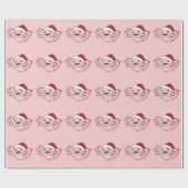 Axolotl Merry Winter Axolotl Wrapping Pa Cadeaupapier (Vlak)