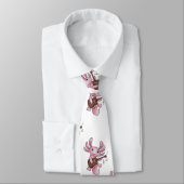 Axolotl met gitaarStropdas Stropdas (Gebonden)