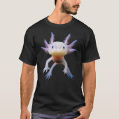 Axolotl Mexican Walking Fish Cute Amphibian Axolot T-shirt (Voorkant)
