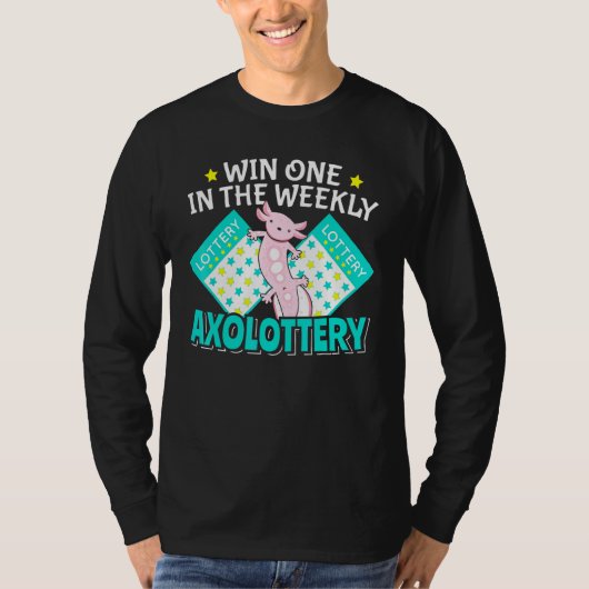 Axolotl Mexican Walking Fish T-shirt (Voorkant)