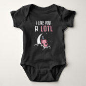 Axolotl Moon Dierenvriend in Cute Dreaming Romper (Voorkant)