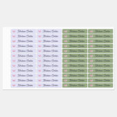 Axolotl op maat vinyl kindernaam school labels (Vel)