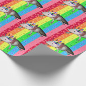 Axolotl-opvulpapier Cadeaupapier (Hoek)