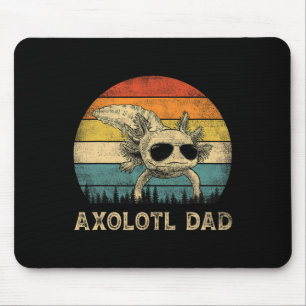 Axolotl Papa Axolotl Lovers Papa Vaderdag Muismat