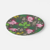 Axolotl Paper Plate Papieren Bordje (Gekanteld)
