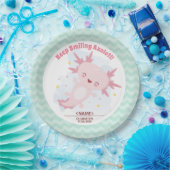 Axolotl Papieren Bordje (Feest)