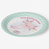 Axolotl Papieren Bordje (Gekanteld)