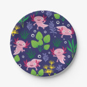 Axolotl Papieren Bordje (Voorkant)