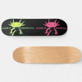 axolotl persoonlijk skateboard (Horizontaal)
