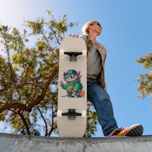 Axolotl Persoonlijk Skateboard (Buiten 1)