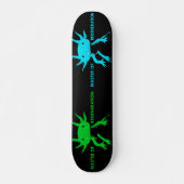 axolotl persoonlijk skateboard (Voorkant)