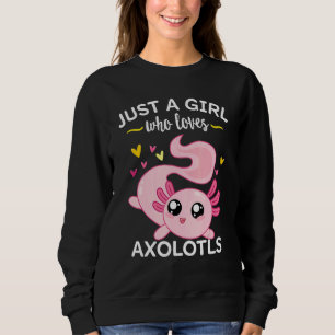 Axolotl Pink Salamander is een meisje dat van Axo Trui