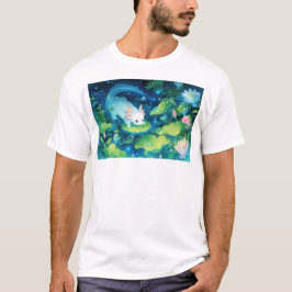 Axolotl Pond Haven T-shirt