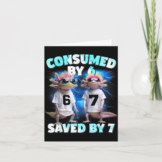 Axolotl Prophecy – Consumed By 6, Saved By 7 Kaart (Voorkant)