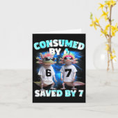 Axolotl Prophecy – Consumed By 6, Saved By 7 Kaart (Gele Bloem)