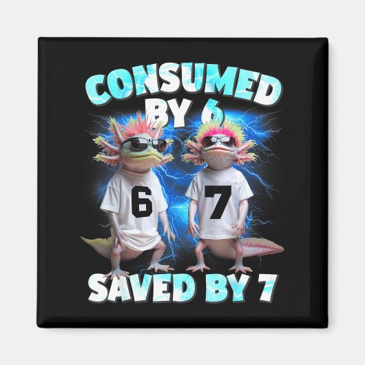 Axolotl Prophecy – Consumed By 6, Saved By 7 Magneet (Voorkant)