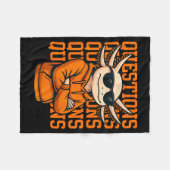 Axolotl Questions Tee Cool Axolotl Hoodie Streetwe Fleece Deken (Voorkant (Horizontaal))