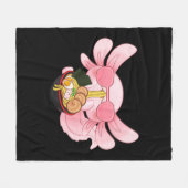 Axolotl Ramen Kawaii Japanese Anime Noodle Gift Wo Fleece Deken (Voorkant (Horizontaal))