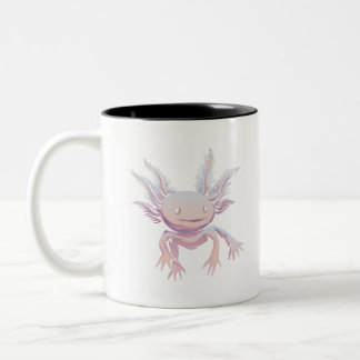 Axolotl Realistic Tweekleurige Koffiemok
