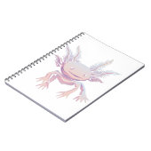 Axolotl Realistisch Notitieboek (Linkerzijde)