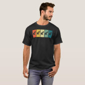 Axolotl Retro Sunset Axolotl T-shirt (Voorkant volledig)