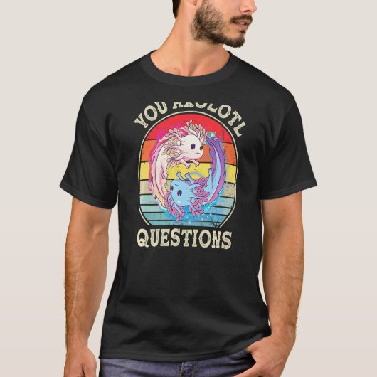 Axolotl  Retrobys G T-shirt (Voorkant)