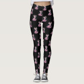 Axolotl Riding Blobfish Leggings (Voorkant)